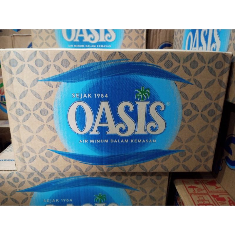 Jual Air Mineral Oasis 600ml 1 Dus Isi 24 Botol Air Minum Oasis Air Putih Shopee Indonesia 6903