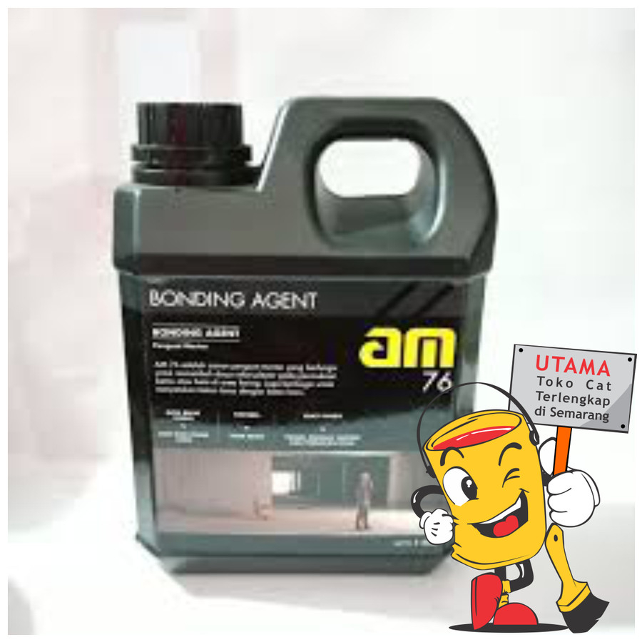 Jual AM 76 Bonding Agent Penguat Mortar 1 Liter Shopee Indonesia