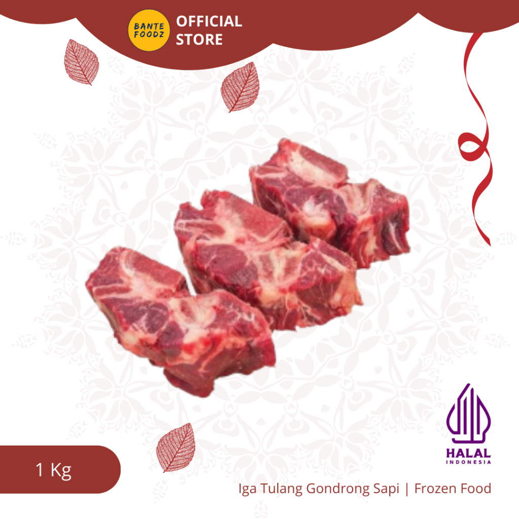 Jual Iga Gondrong Sapi / Beef Neck Bone AUS / Tulang Leher Berdaging ...