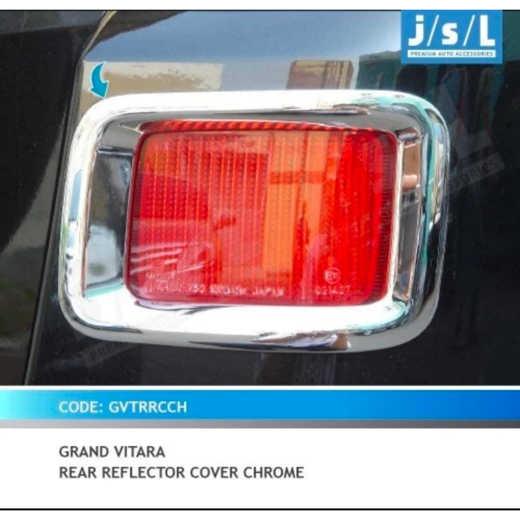 Jual cover reflector belakang suzuki grand vitara chrome | Shopee Indonesia