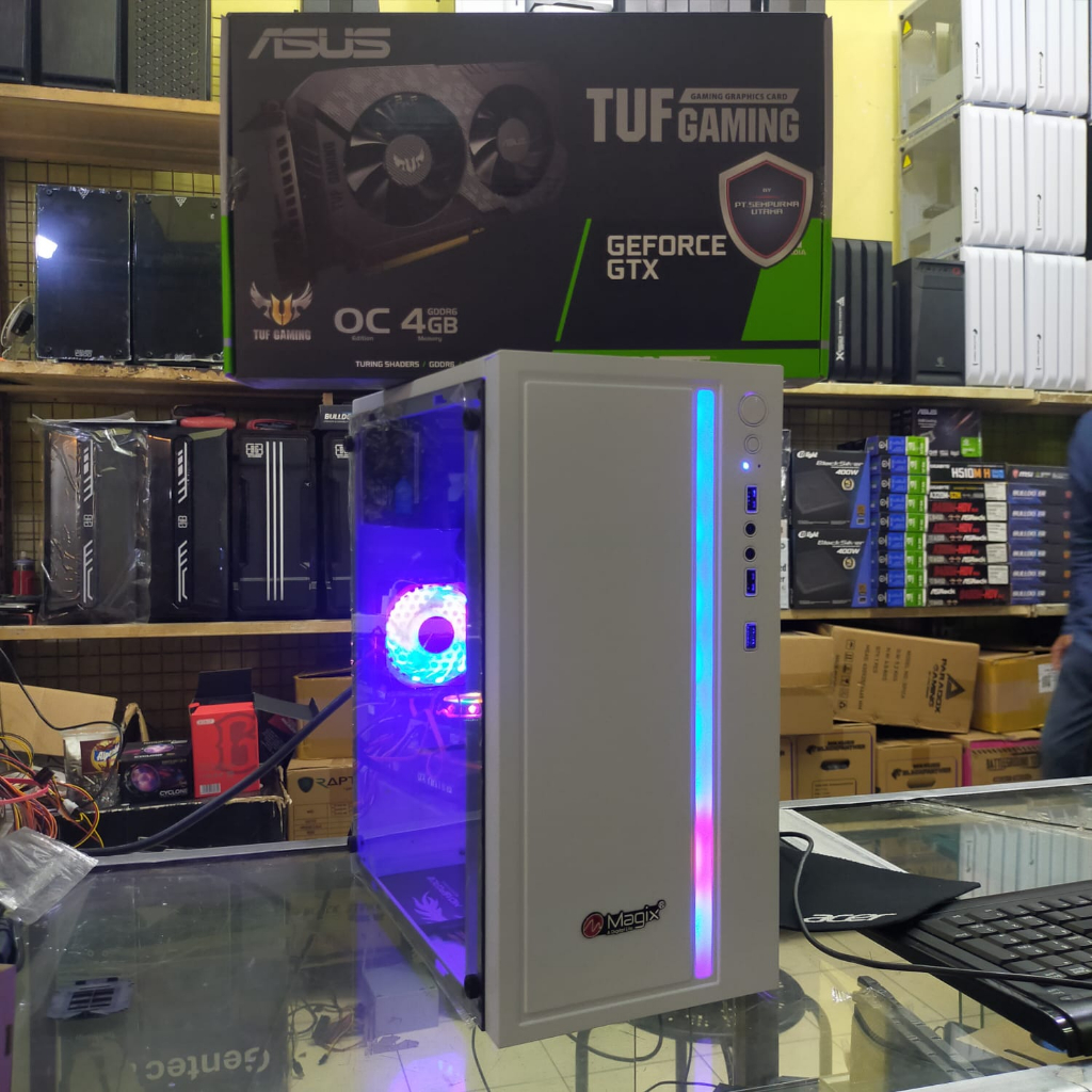 Jual Pc Gaming Core I Ram Gb Ssd Gb Vga Gb Case Gaming Shopee Indonesia