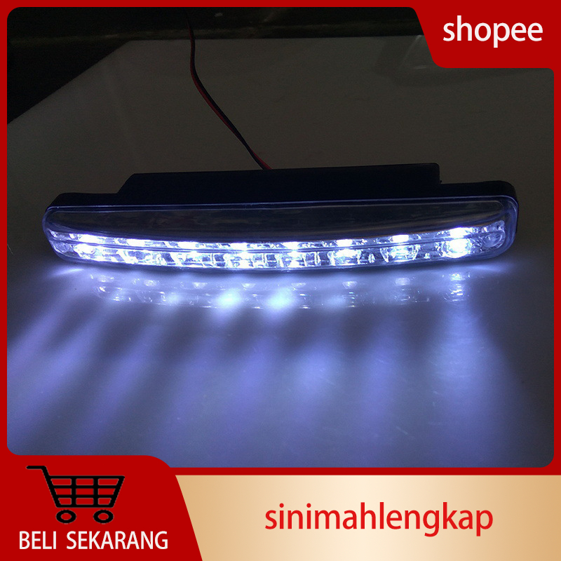 Jual Lampu LED Super Terang 8 Lampu LED Mobil LED DRL Lampu Berjalan