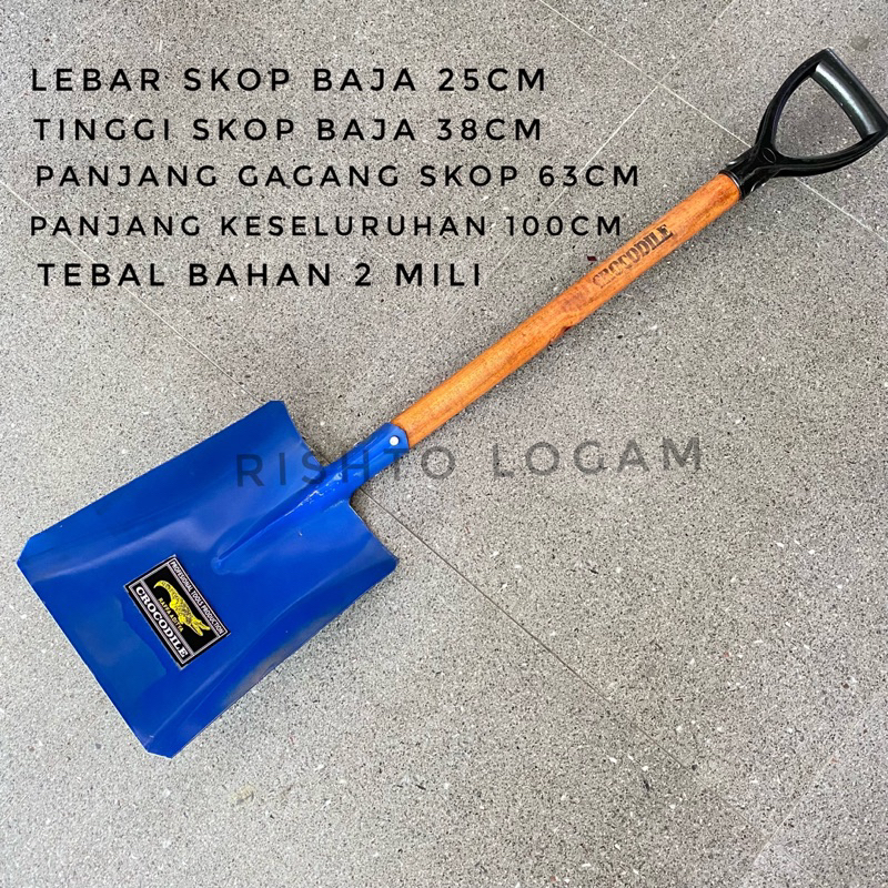 Jual skop pasir skop tanaman skop tanah skop sampah bahan tebal panjang ...