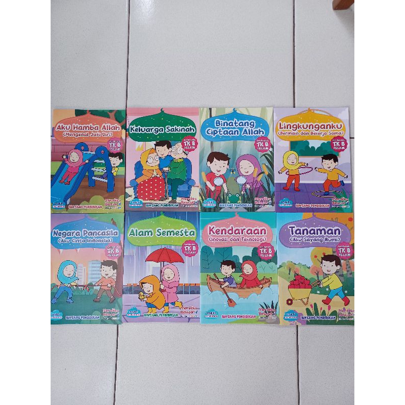 Jual Buku Majalah TK/PAUD B Islam (Umur 5-6 Tahun) (1 Set 8 Buku ...