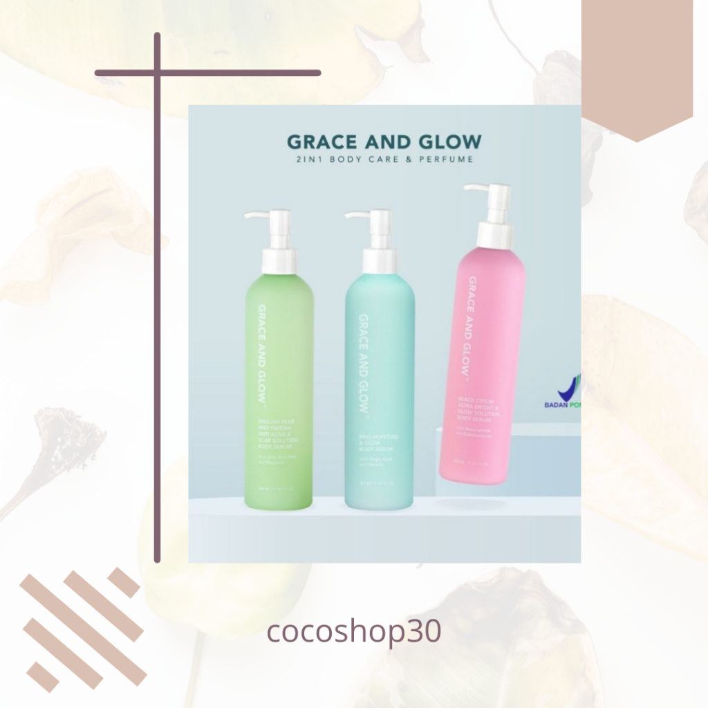 Jual Grace And Glow Body Serum Grace And Glow Body Serum Ml Shopee Indonesia