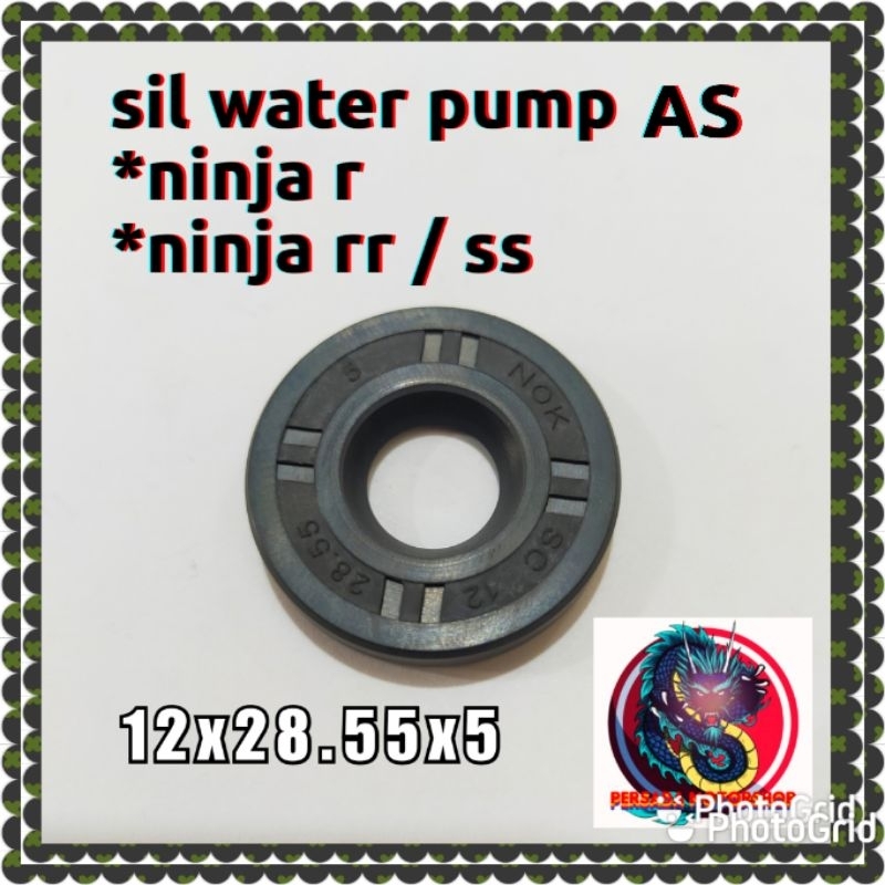 Jual Sil Seal As Water pump KAWASAKI NINJA R / NINJA RR 150 ( 12x28
