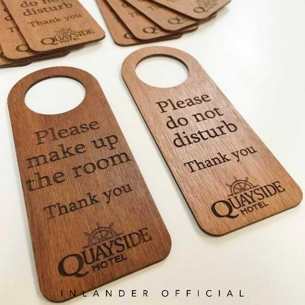 Jual Do Not Disturb Sign Custom Logo | Shopee Indonesia