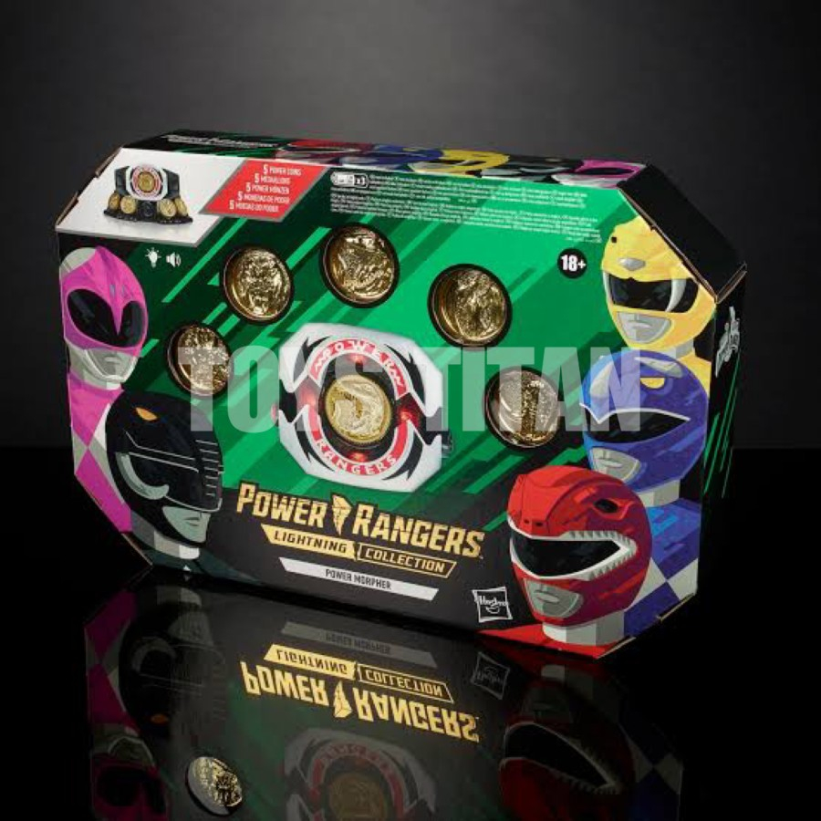 Power Rangers Lightning Collection – Mighty Morphin Power Morpher Con 5 Monete Diecast - 3