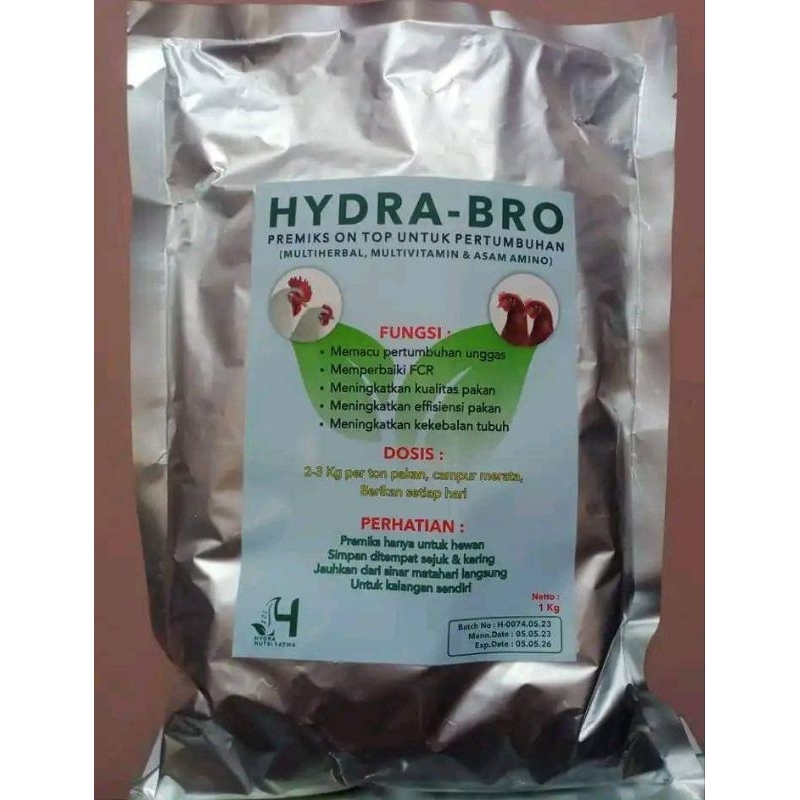 Jual HYDRA BRO / HYDRA - BRO / PRREMIK AYAM / VITAMIN | Shopee Indonesia