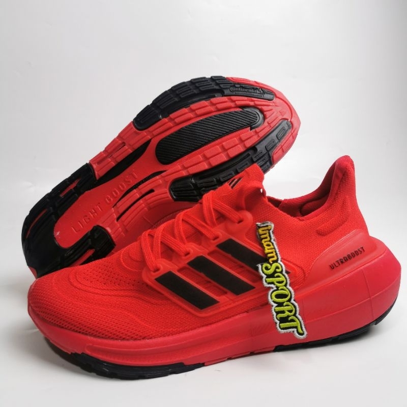 SEPATU LARI PRIA ADIDAS ULTRABOOST ULTRA BOOST 23 BLACK WHITE SOLAR RED
