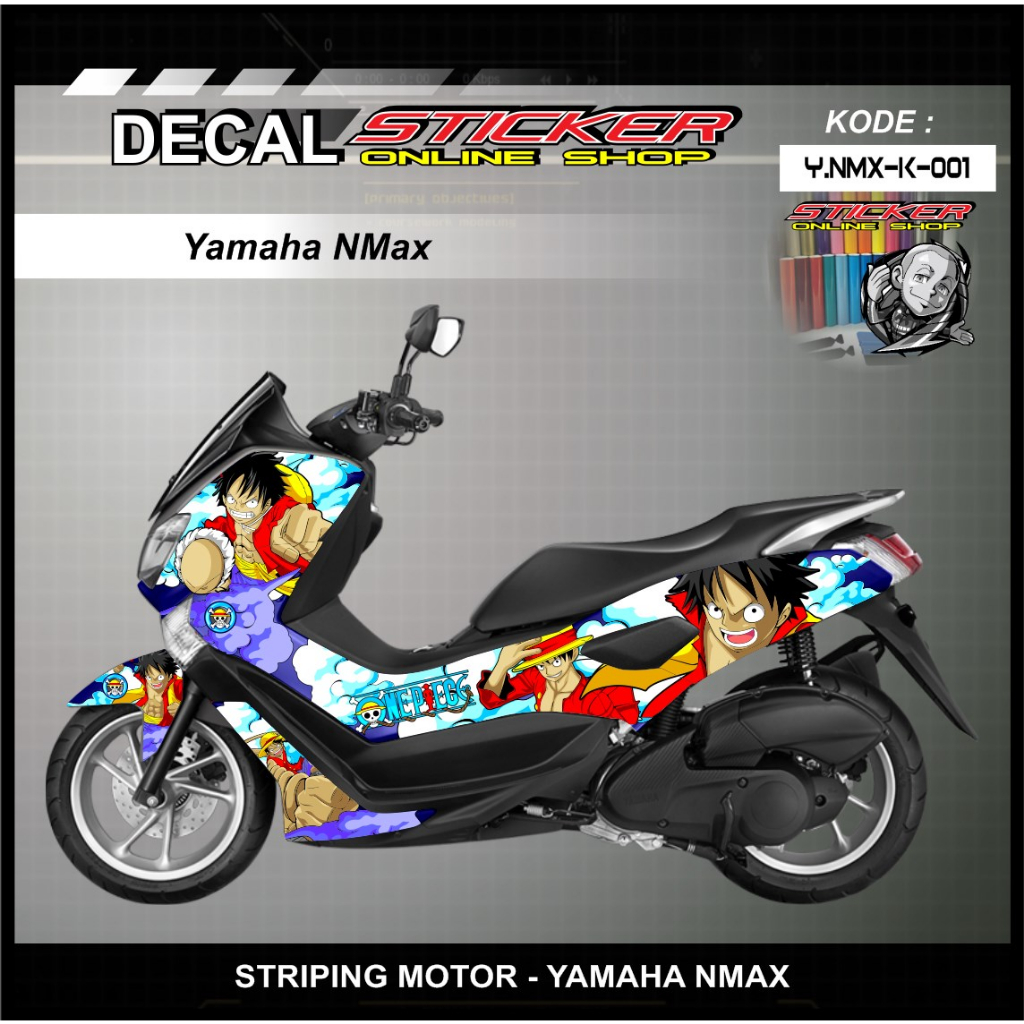 Jual Stiker Sticker Decal Dekal Steriping Setiker Striping Motor YAMAHA