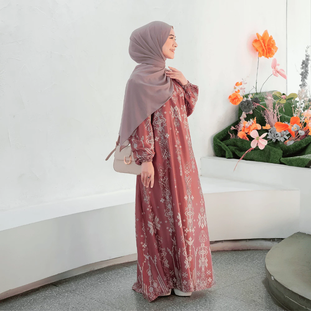 Detail Desain Gamis Thalia