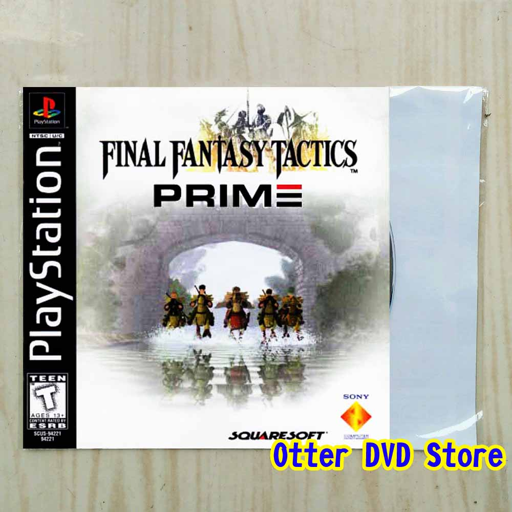 Jual Kaset Cd Game Ps Ps Final Fantasy Tactics Prime Shopee