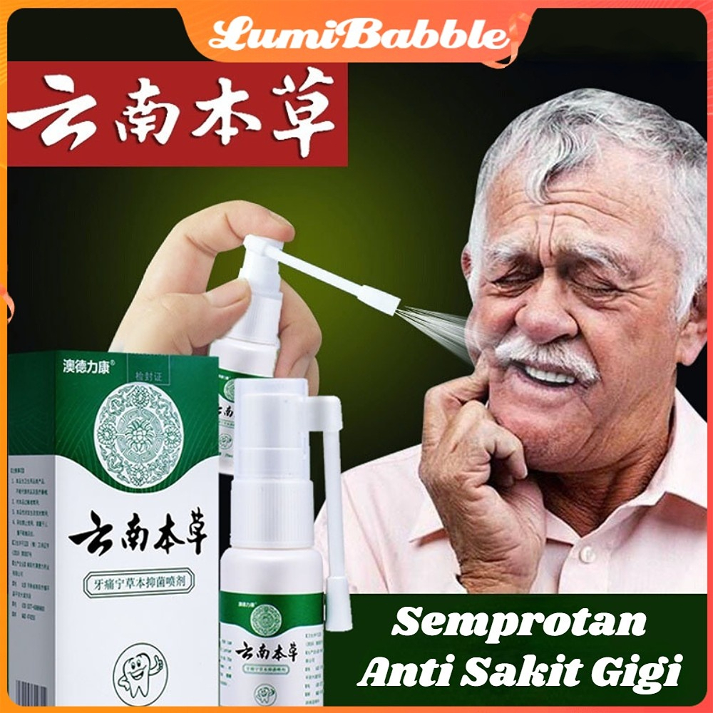 Jual Obat Sakit Gigi Berlubang Ampuh: Obat Sakit Gigi Semprot Herbal