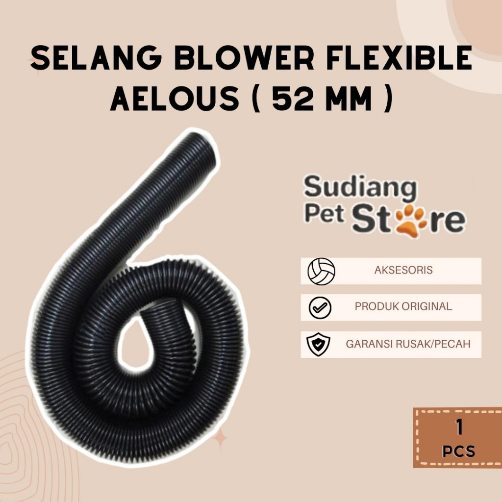 Jual Selang Blower Flexibel Aelous Pet Dryer 52 mm Shopee Indonesia