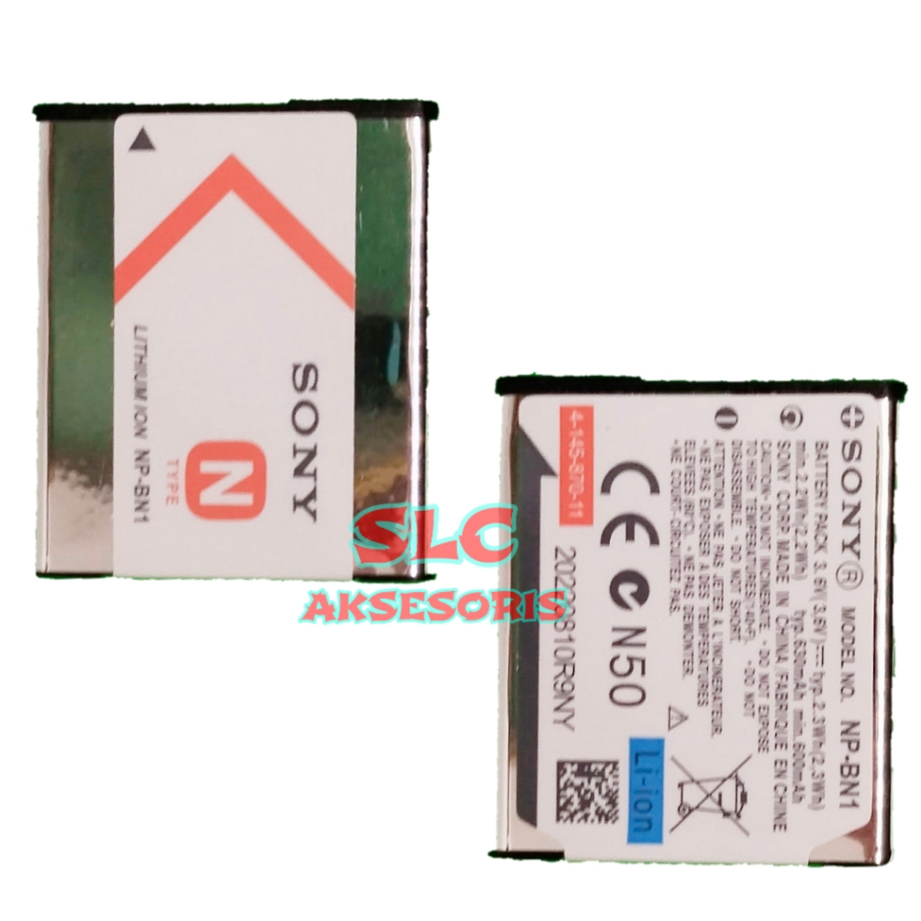2 Batteries 600mAh 3,6V Pour Sony Cybershot DSC-W730 WX100 W830 W810 - Neuf