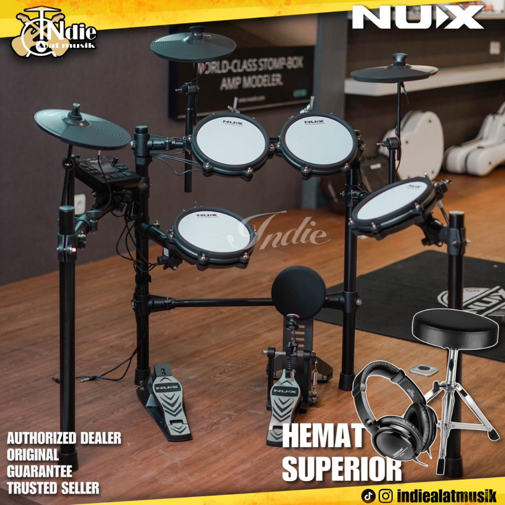 Jual Drum Elektrik Nux DM210 DM210 Original l Spesial Paket Hemat