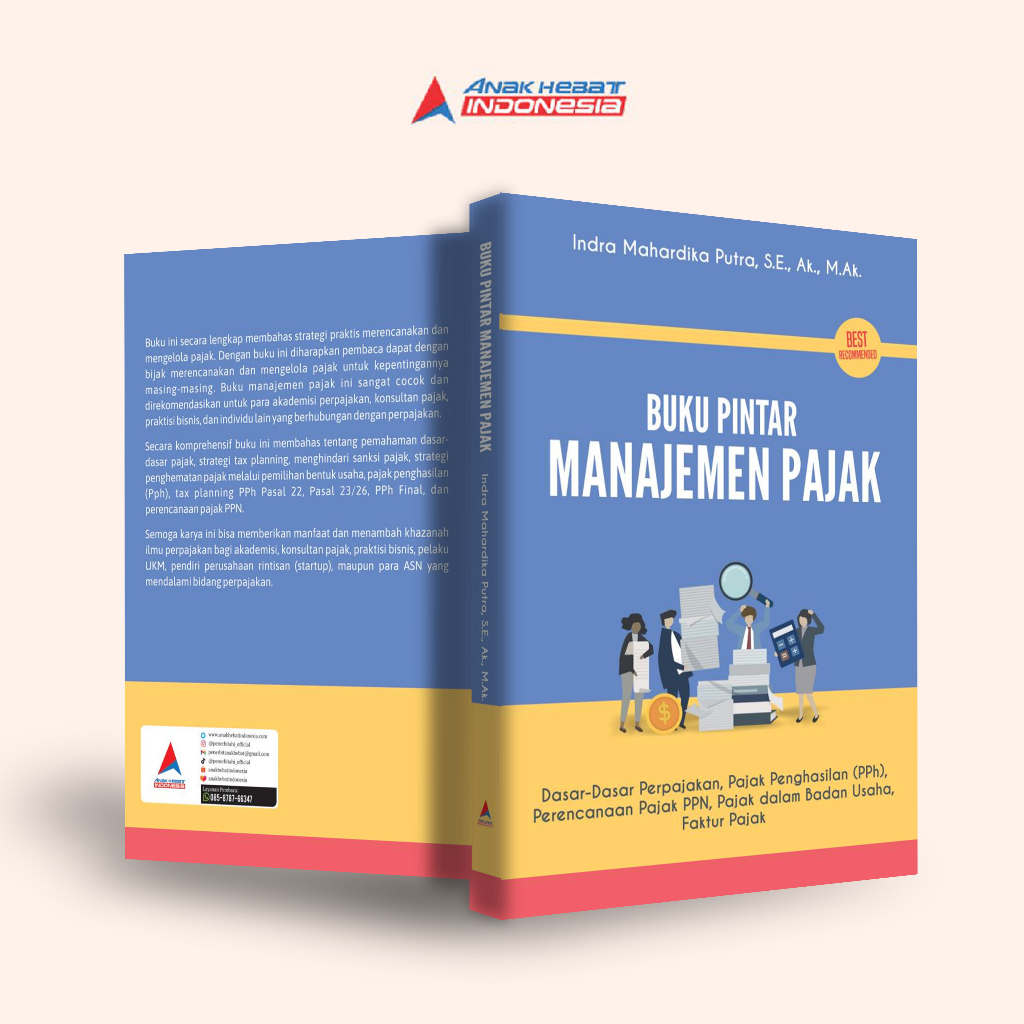 Jual Buku Buku Pintar Manajemen Pajak : Dasar-dasar Perpajakan, Pajak ...