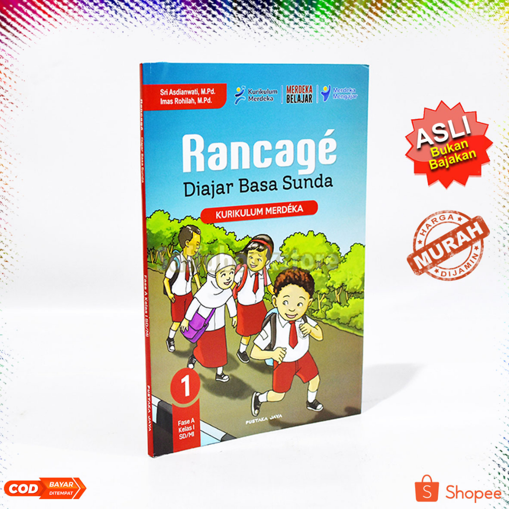 Jual Buku Bahasa Sunda Kelas 1 SD Kurikulum Merdeka Rancage Diajar Basa ...