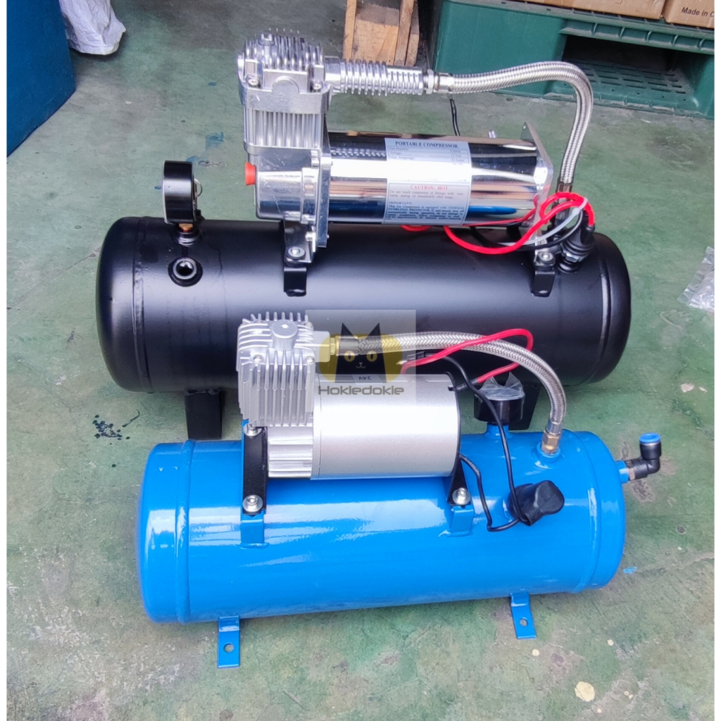 Jual Tabung Kompresor DC 10 liter 12v 24v untuk basuri air suspension ...