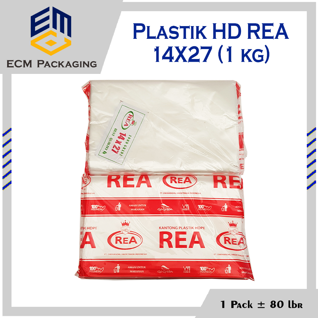 Jual PLASTIK HD REA 14X27 1 KG | PLASTIK BUTEK 14 X 27 (1KG) | Shopee ...