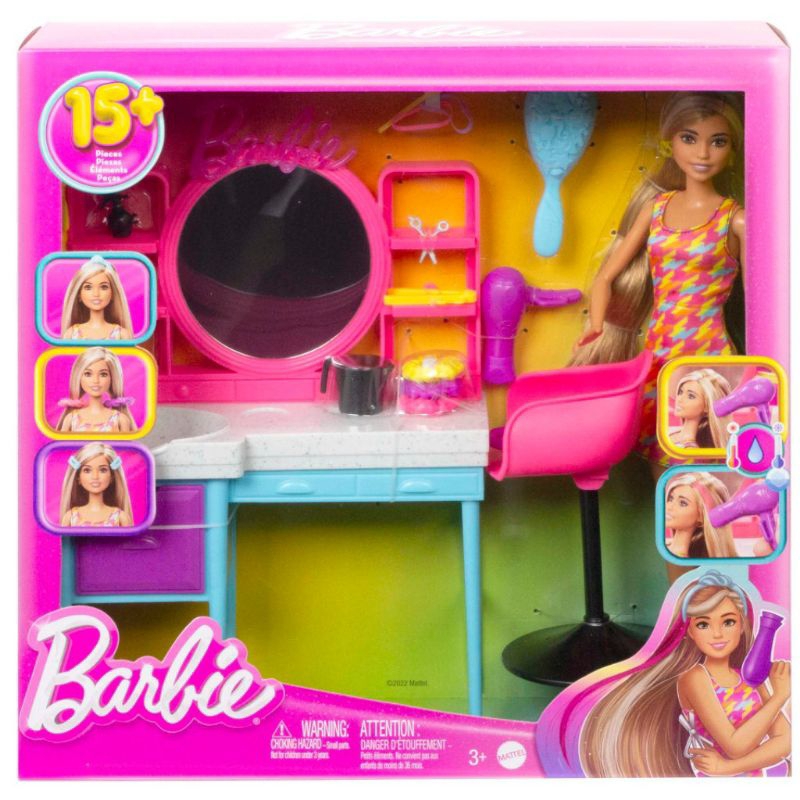 MATTEL BARBIE SALÃO DE BELEZA SPA DAY - GTIN/EAN/UPC 746775073145