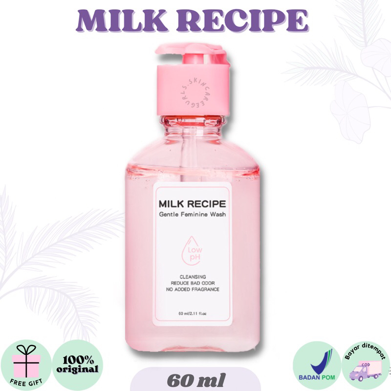 Jual Milk Recipe Gentle Feminine Wash 60ml Shopee Indonesia