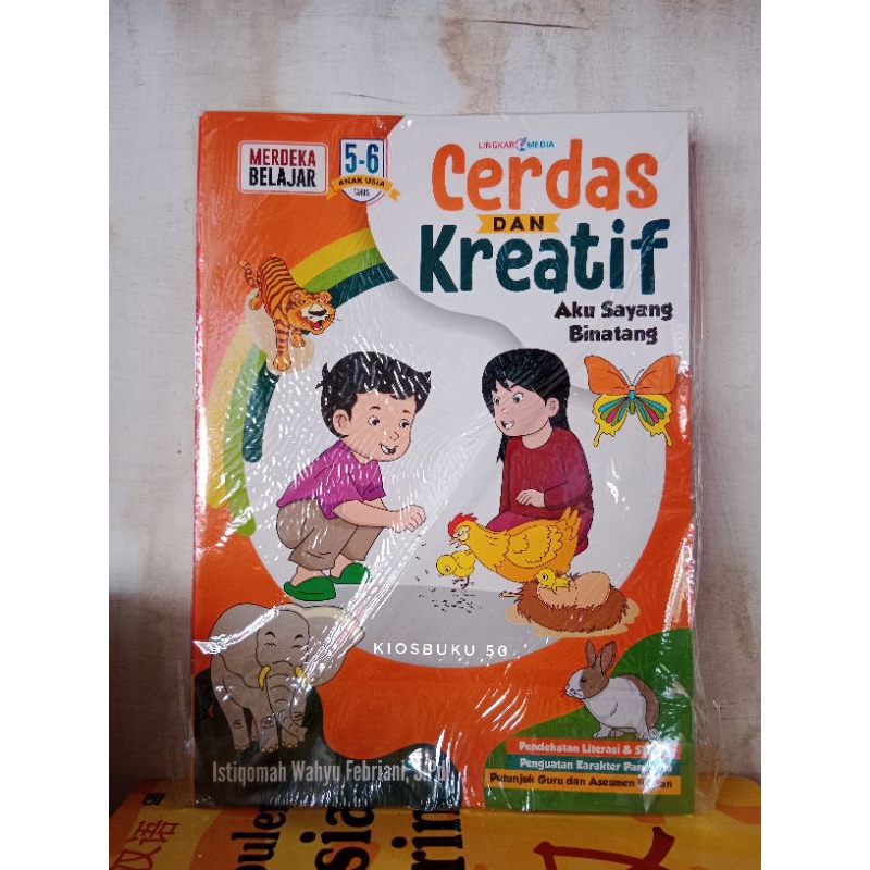 Jual Buku Set Cerdas Dan Kreatif Usia 4-5 Dan 5-6 Kurikulum Merdeka ...