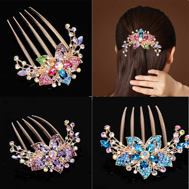 Jual Konde Tusuk Sirkam Rambut Cantik Korean Style Mahkota Rambut Tusuk ...