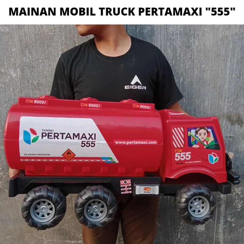 Jual MAINAN TRUK PERTAMAXI BESAR SEKALI - MAINAN TRUCK TANGKI JUMBO ...