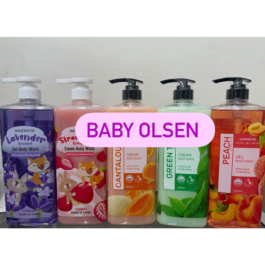 Jual Watsons Body Wash 1 L Sabun Mandi Watsons Shopee Indonesia 