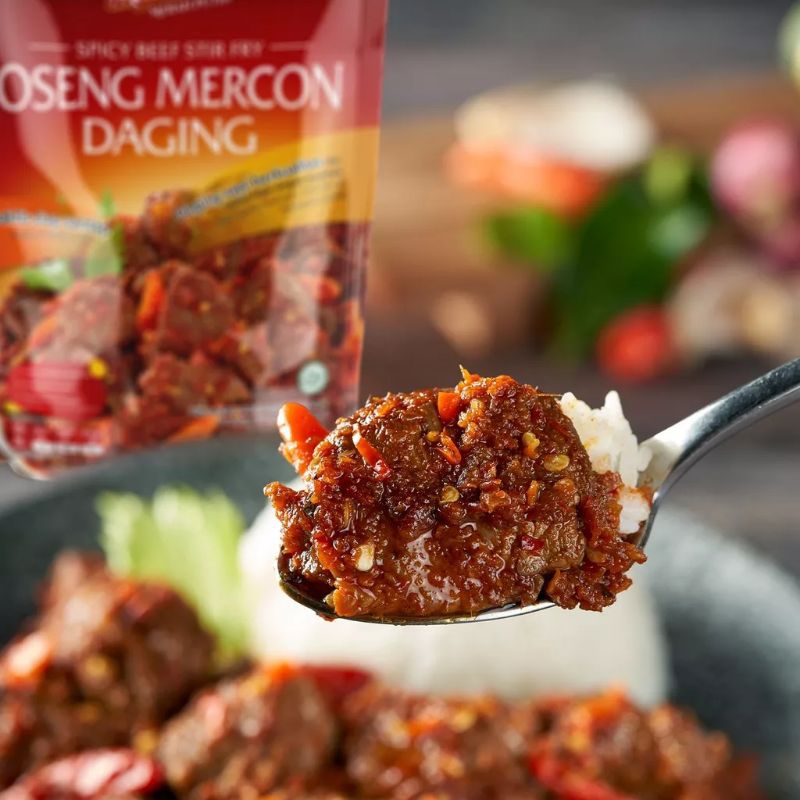 Jual Oseng Mercon Daging Merah Putih | Shopee Indonesia