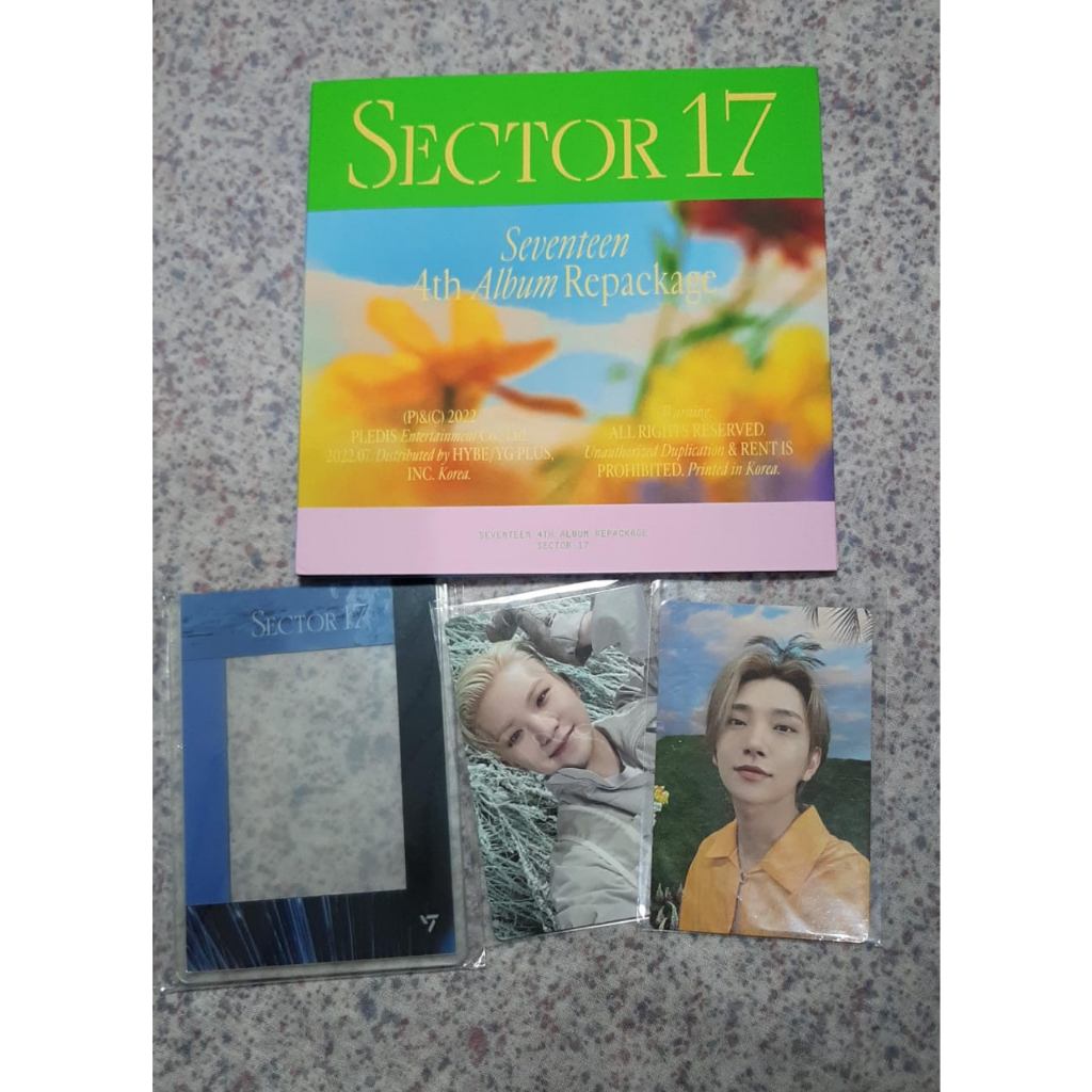 Jual READY STOCK - UNSEALED ALBUM SECTOR 17 (COMPACT VERSION) | Shopee ...
