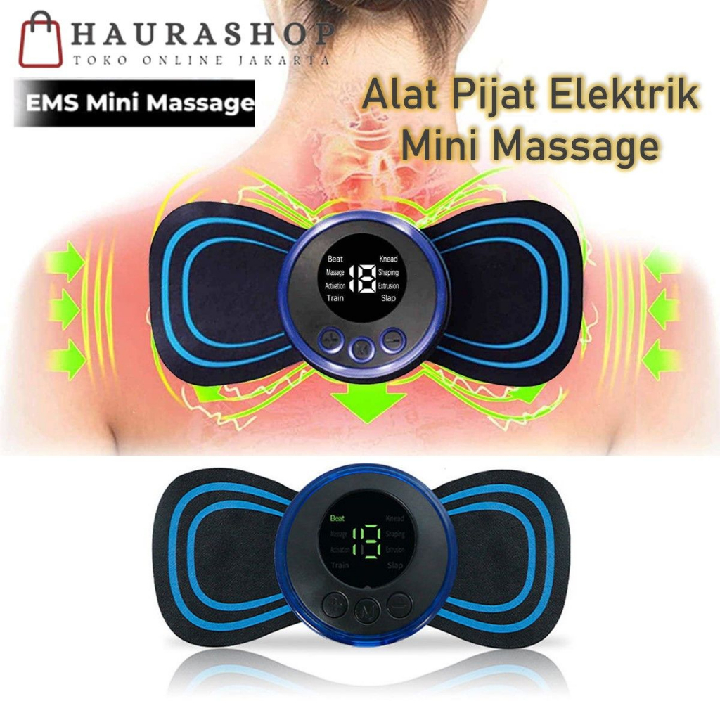 Jual Ems Mini Massage Alat Pijat Leher Tubuh Punggung Kaki Elektrik Terapi Shopee Indonesia