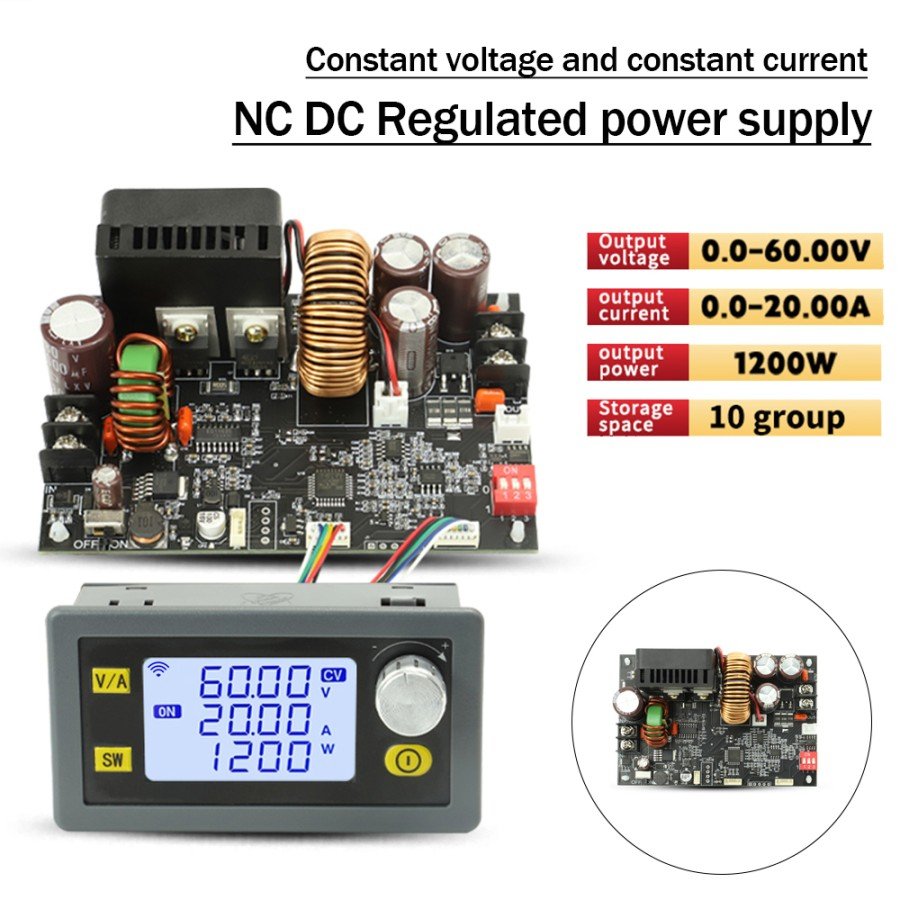 Jual Stepdown Stable Power Supply DC Buck Converter 60V 20A 1200W ...