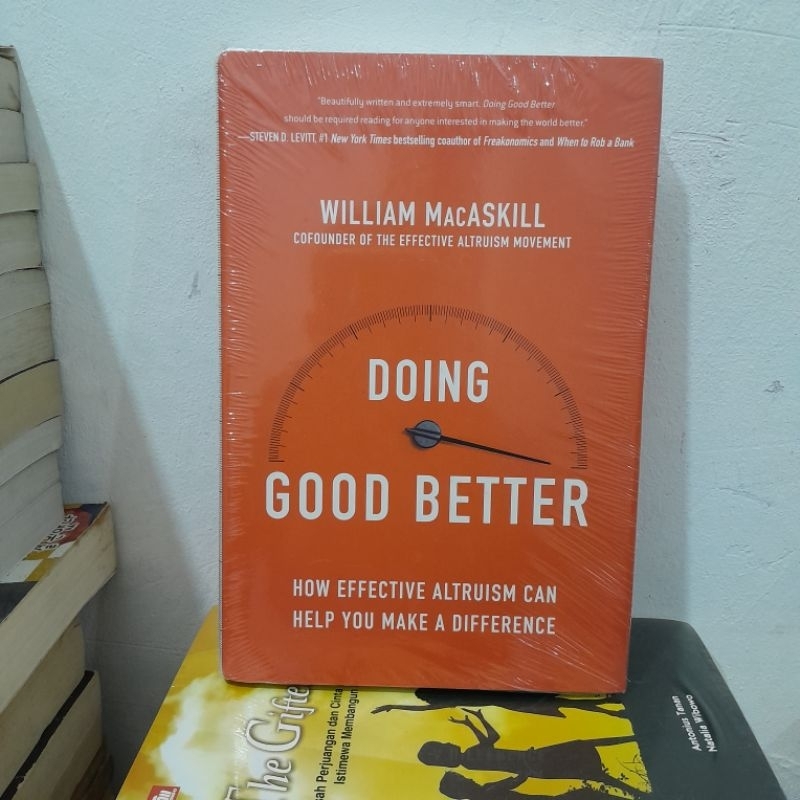 Jual Buku DOING GOOD BETTER . WILLIAM MacASKILL . Original Asli ...