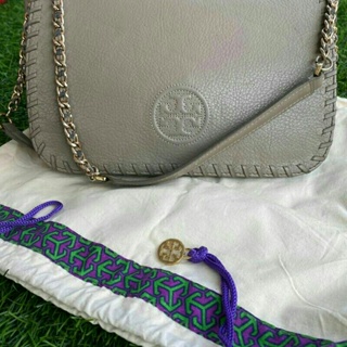 Jual Tas Tory Burch Robinson Small top handle satchel - Abu-abu - Kota  Semarang - Elovenbutik