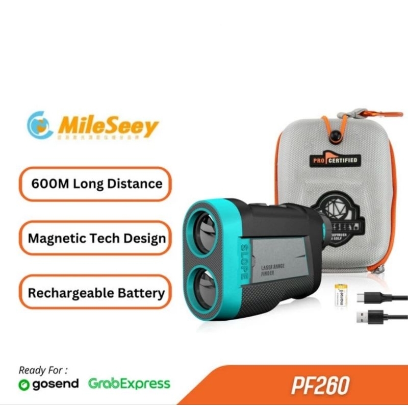 Jual MILESEEY PF260 Golf Rangefinder with Strip Shopee Indonesia