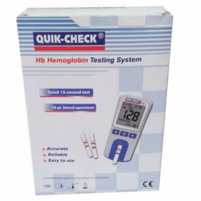 Jual ALAT QUIK CHECK HB,QUIK-CHECK ALAT CEK HEMOGLOBIN TESTING SYSTEM ...