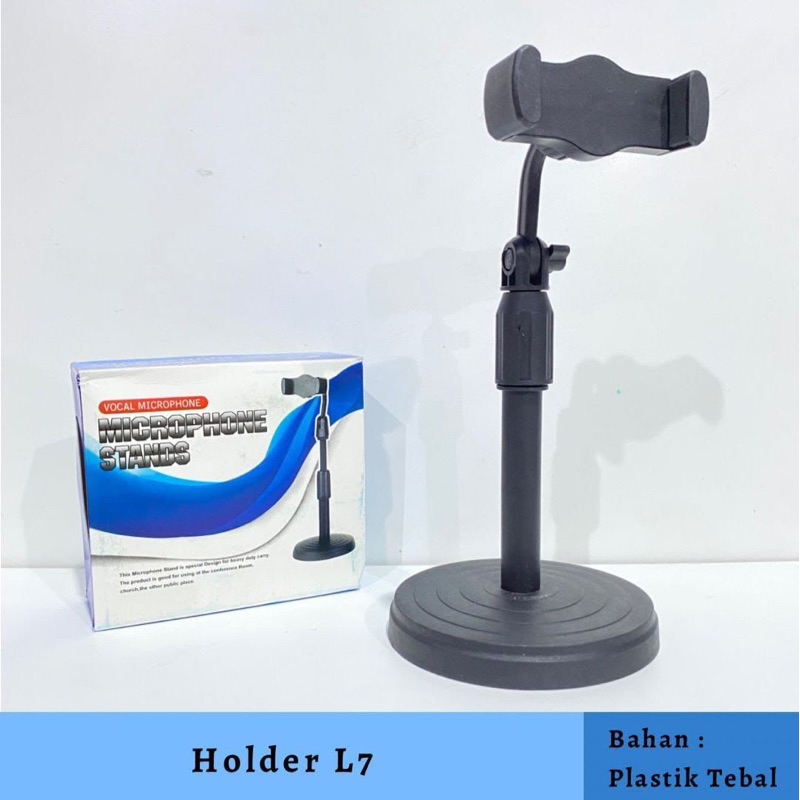 Jual Phone Holder Mic Stand Phone Holder Tripod handphone Shopee Indonesia