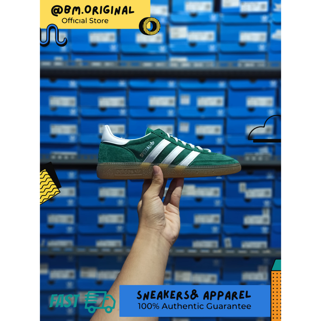 Jual Adidas Spezial Handball College Green White Gum IF8913 | Shopee ...