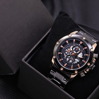 Stainless Steel Fossil Ftw 1203 Chronograph Blue Fossil Watch On