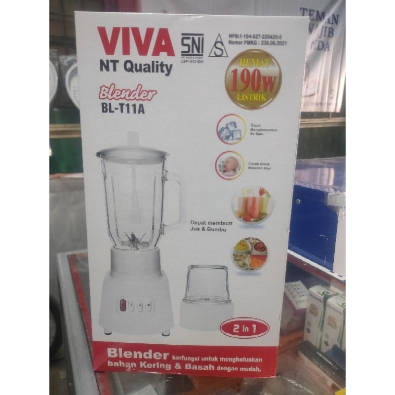 Jual Blender Murah Kaca / Blender Nt Viva Kaca Gojek Grab Medan