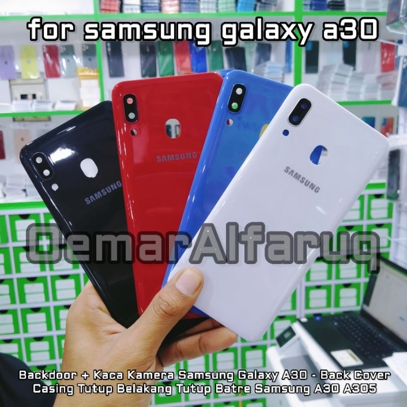 Jual Backdoor + Kaca Kamera Samsung Galaxy A30 - Back Cover Casing ...