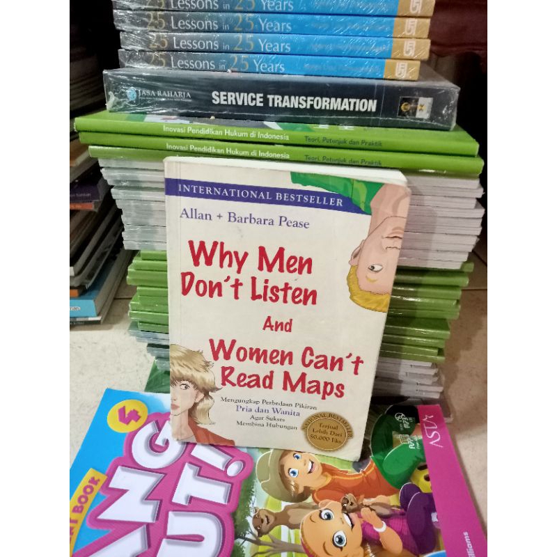 Jual ORI BUKU WHY MEN DONT LISTEN AND WOMEN CANT READ MAPS | Shopee ...