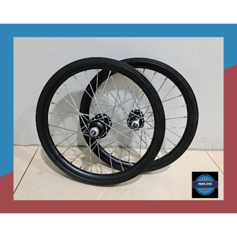 Jual Wheel Set Sepeda Ukuran X Double Wall Velg Jadi Pelk Jadi Murni Velg Siap