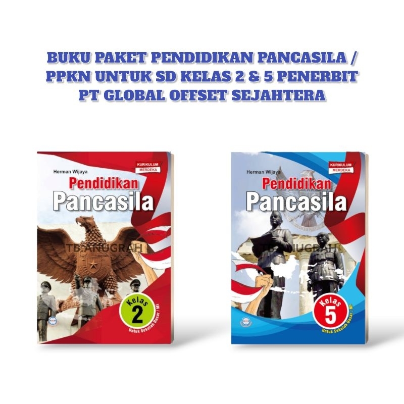 Jual BUKU PAKET PENDIDIKAN PANCASILA / PPKN KELAS 2 & 5 KURIKULUM ...