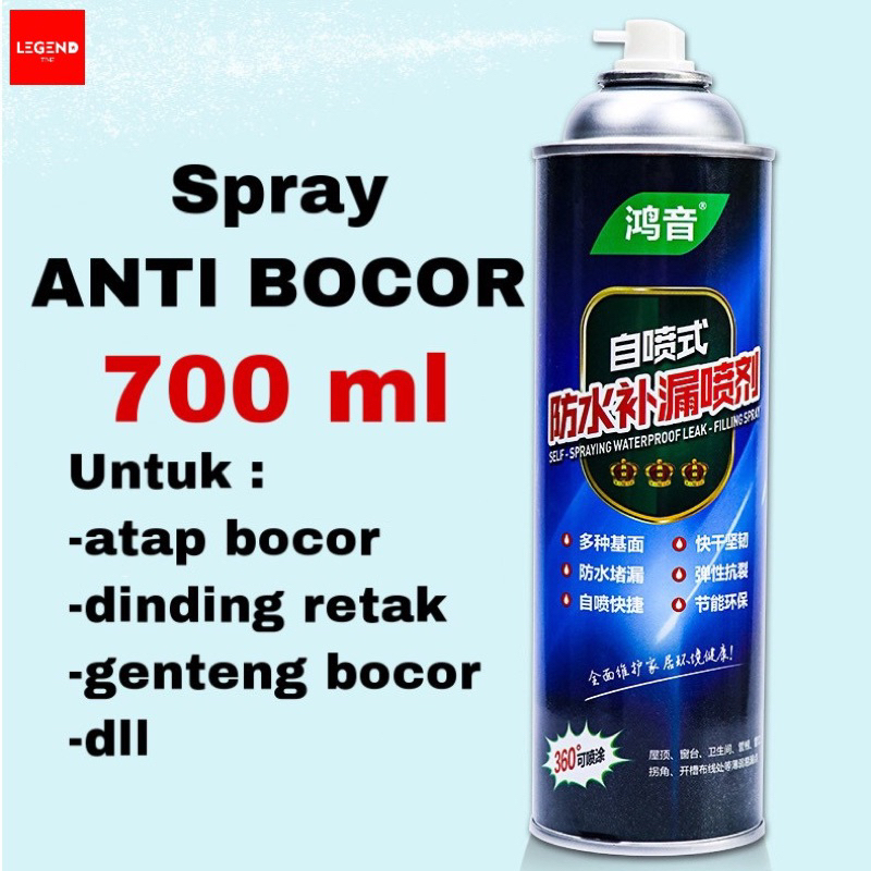 Jual Cat Semprot Pelapis Anti Bocor Waterproof Spray Sealent 450 ml ...