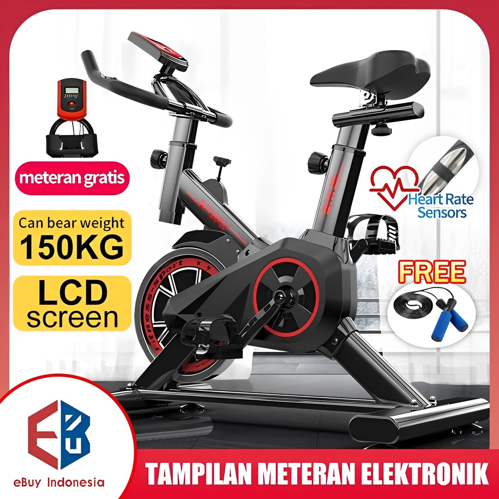 Jual Spinning Bike Sepeda Statis Peralatan Fitness Dalam Ruangan Yang Sangat Tenang Alat