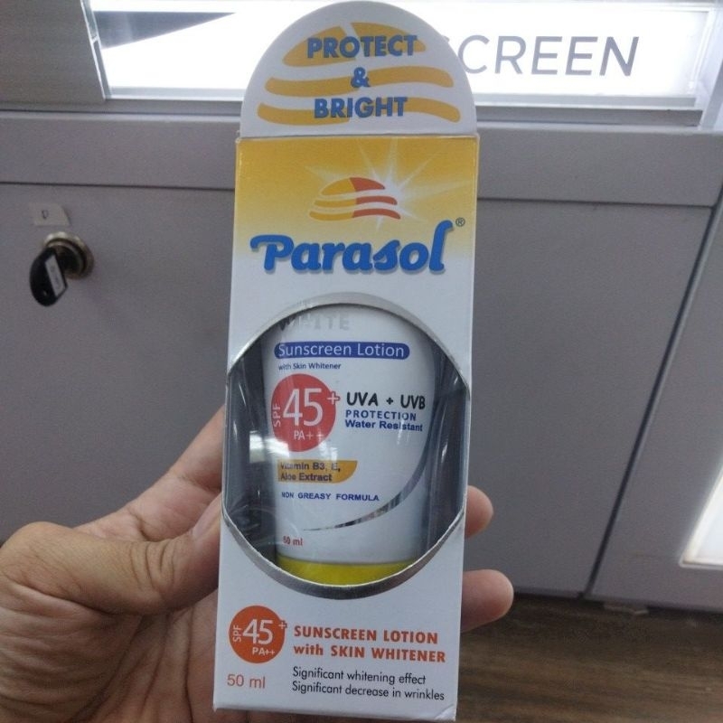 Jual PARASOL SPF 45+UVA+UVB SUNSCREEN TABIR SURYA SUNBLOK Shopee Indonesia